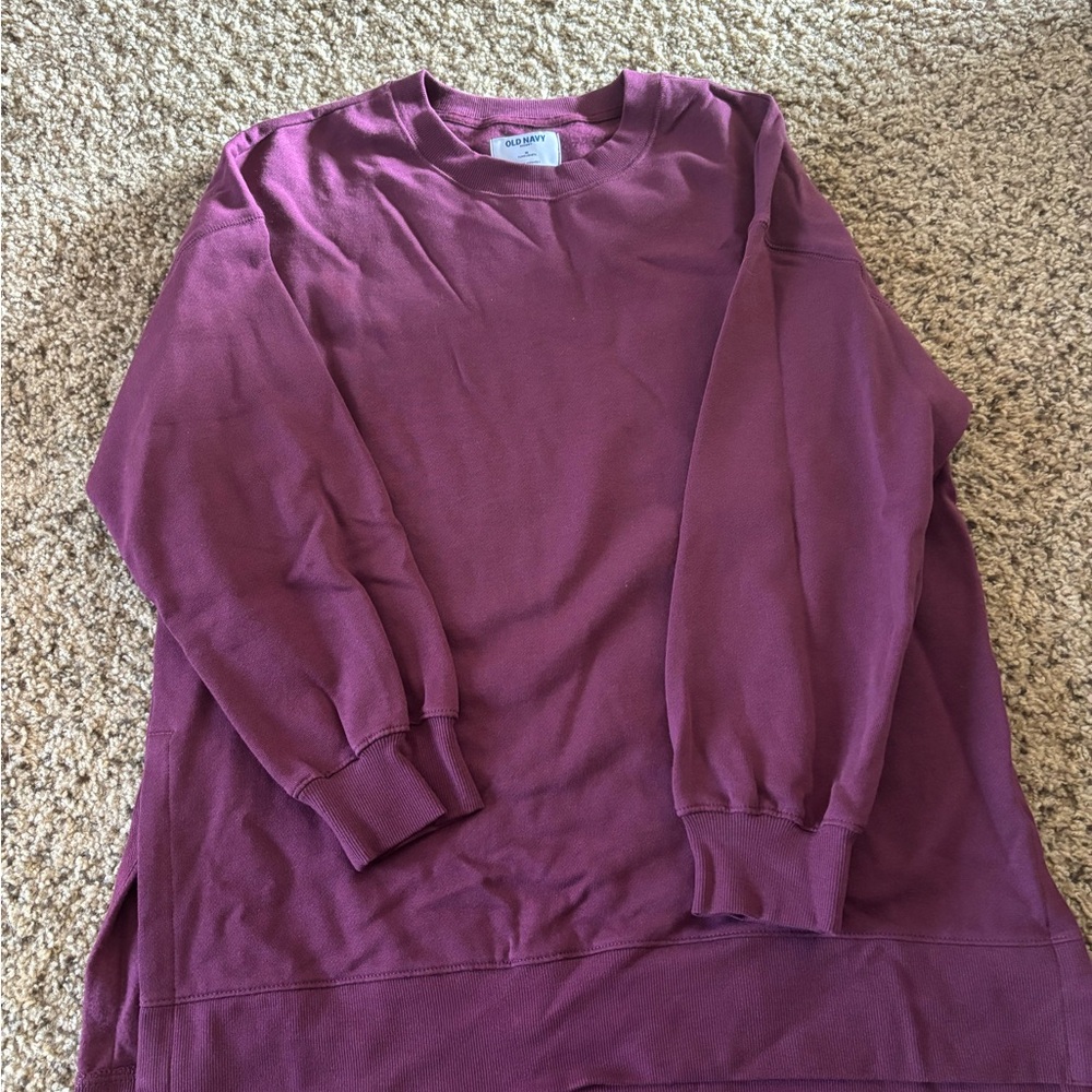 Old Navy Purple Tunic Top